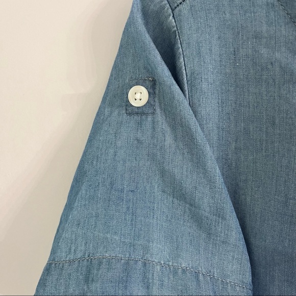 Crown & Ivy Denim Blouse - Picture 5 of 7